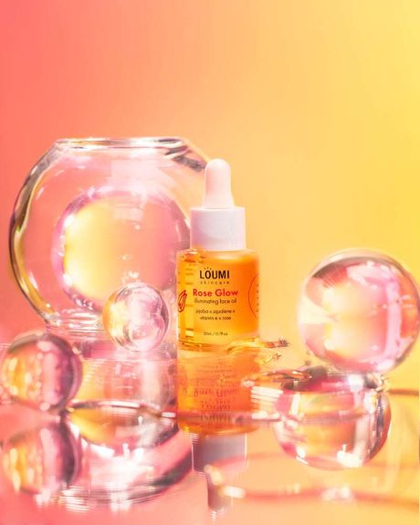 Rose Glow Illuminating Oil       LOUMI BEAUTY
